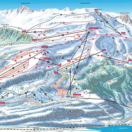 Doodle's Amazing -walensee - Flumserberg - Churfirsten - Heidiland - Pool - Sauna ゲストハウス