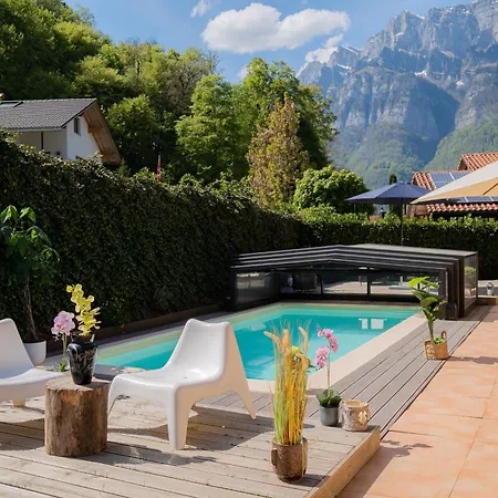 Doodle's Amazing -walensee - Flumserberg - Churfirsten - Heidiland - Pool - Sauna مولس