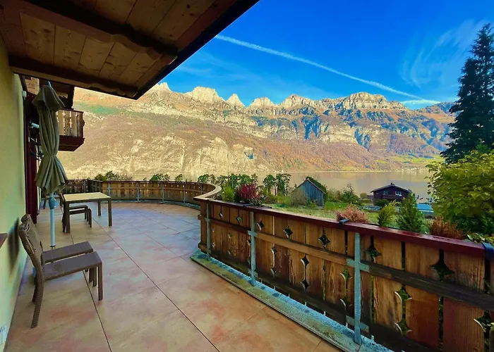 Doodle's Amazing -walensee - Flumserberg - Churfirsten - Heidiland - Pool - Sauna Мольс