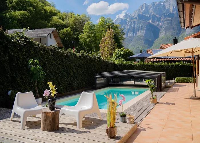 Doodle's Amazing -walensee - Flumserberg - Churfirsten - Heidiland - Pool - Sauna Мольс