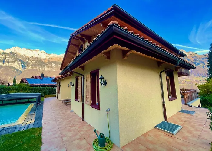 Casa de hóspedes Doodle's Amazing -walensee - Flumserberg - Churfirsten - Heidiland - Pool - Sauna *